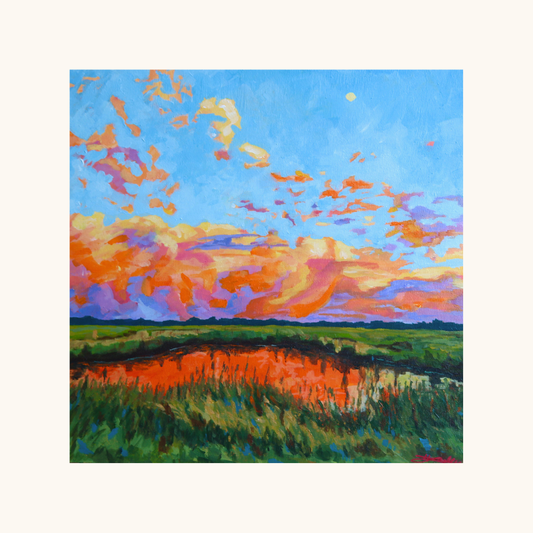 Orange Reflection